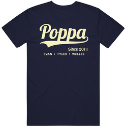 Poppa Since For Kara Retro T Shirt