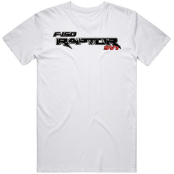 T-Shirt Ford F-150 Raptor Svt 4x4 Sports Logo White Tee Size S-6XL Retro T Shirt