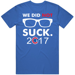We Did Not Suck Goat Curse Funny Baseball Retro T Shirt
