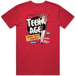 Teenage, T-Shirt, Exploitation, Film, Movie, Retro, 40's, 30's, Youth on the rampage! Retro T Shirt