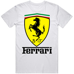 Ferrari Fan Racing Design Men's and Ladies T-Shirt for suitable Color and All Size Available Retro T Shirt