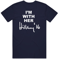 Hillary Clinton I'm With Her Hillary 2016 Retro T Shirt