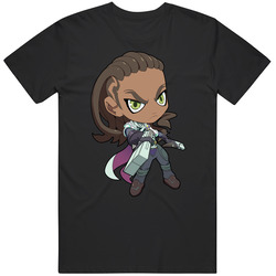 League Of Legends - Lucian - Cute Black Retro T Shirt
