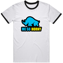 Hornyyy Retro T Shirt