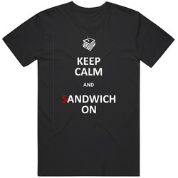 Keep Calm Retro T Shirt
