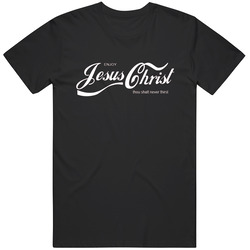 Jesus Christ Coke Parody Retro T Shirt