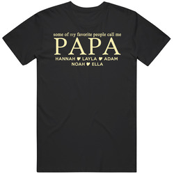Papa For Melissa5 Retro T Shirt