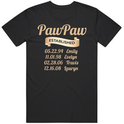 Pawpaw For Olivia Retro T Shirt
