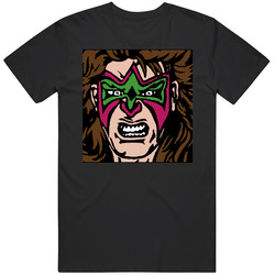 The Ultimate Warrior Retro Wrestling Retro T Shirt The Ultimate Warrior Retro Wrestling Retro T Shirt