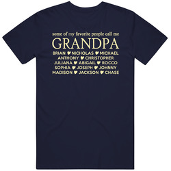 Grandpa For Mary Retro T Shirt