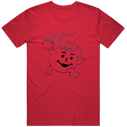 Red Kool-aid Distressed Style Retro T Shirt