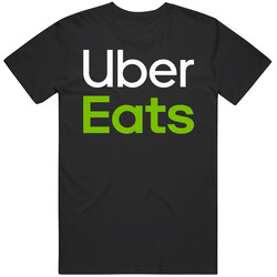 Uber Eats Food Delivery Service Restaurant Food Foodie Fan Retro T Shirt