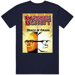 Warren Buffet The Oracle Of Omaha Famous Retro T Shirt