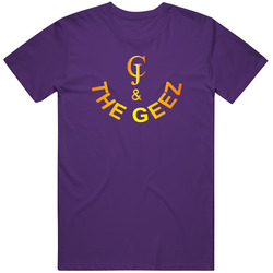 Warm On Purple T Retro T Shirt