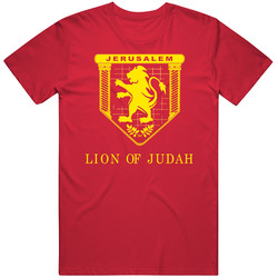 Lion Of Judah Retro T Shirt