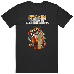 Do Androids Dream Of Electric Sheep?, T-shirt, Philip K. Dick, Blade Runner, Science Fiction Retro T Shirt