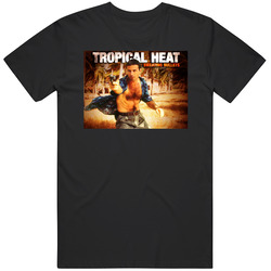 Tropical Heat Sweating Bullets Popular Cop Show Tv Fan Retro T Shirt Tropical Heat Sweating Bullets Popular Cop Show Tv Fan Retro T Shirt