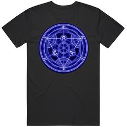 Das Fullmetal Alchemist Logo Diuns Retro T Shirt
