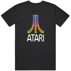 Atari Games Black Retro T Shirt