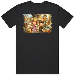 The Boxtrolls Spooky Kids Movie Halloween Retro T Shirt