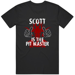 Scott - Pit Master Retro T Shirt