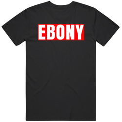 Ebony Logo Parody Malcolm Jenkins Philadelphia Football Fan Retro T Shirt