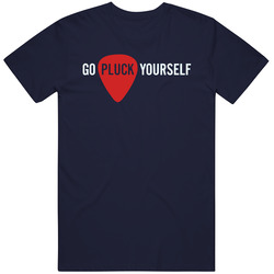 Go Pluck Yourself Funny Guitar Pick Design Musician Gift Idea Unisex Retro T Shirt