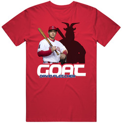 David Fletcher Baseball Fan Goat Retro T Shirt