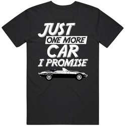 Just One More Car 1972 Jaguar E Type 5 3 V12 Lover Vintage Fan Retro T Shirt