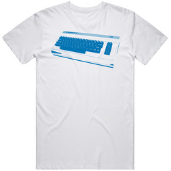 Commodore 64 Gaming Console Retro T Shirt