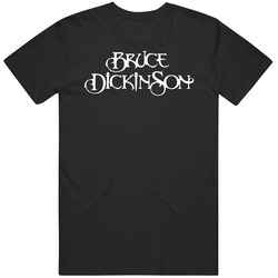 Bruce Dickinson Singer 2 Retro T Shirt