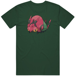 Venipede Pokemon Pig In Retro T Shirt