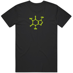 Caffeine Molecule Fun Big Bang Theory Popular Tv Show Retro T Shirt Caffeine Molecule Fun Big Bang Theory Popular Tv Show Retro T Shirt