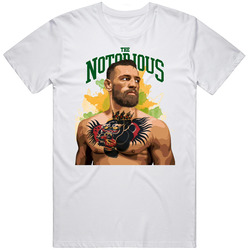 The Notorious Connor Mcgregor Ufc 194 Champion Irish Pride Retro T Shirt