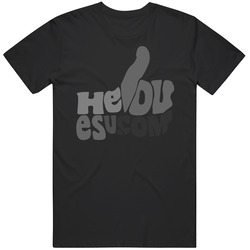 Thumbsupgrey Retro T Shirt