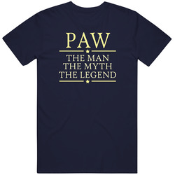 Paw The Man The Myth The Legend Retro T Shirt