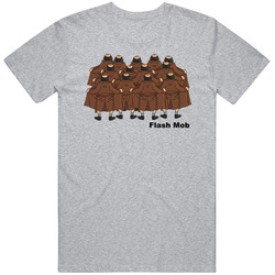 Flash Mob Retro T Shirt