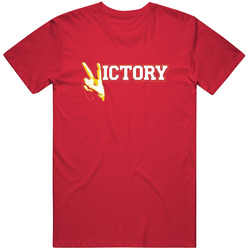V Is For Victory Hand Sign Ultimate Usc Trojans University Of Southern California Best Retro T Shirt