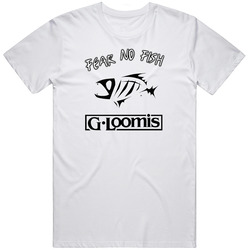 G-loomis White Retro T Shirt