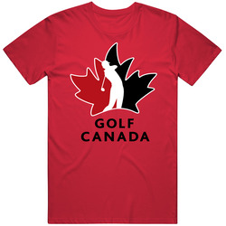 Golf Canada Canada Day Retro T Shirt