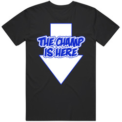JOHN CENA THE CHAMP IS HERE TITLE BELT T SHIRT UNISEX WWE RAW TOP TEE Retro T Shirt