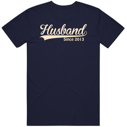 Husband Since 2013 Retro T Shirt