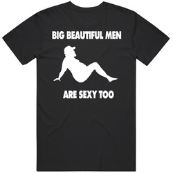 Big Beautiful Men Retro T Shirt
