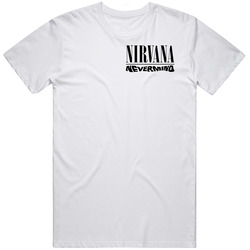 Nirvana Nevermind Album Kurt Cobain Rock Band Retro T Shirt