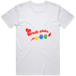 Candy Crush Crushaholic Cool Retro T Shirt