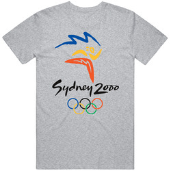 Sydney Summer 2000 Olypics Retro Logo World Olympiad Fan Retro T Shirt Sydney Summer 2000 Olypics Retro Logo World Olympiad Fan Retro T Shirt