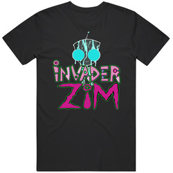 Dd Invader Zim Retro T Shirt