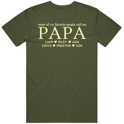 Papa For Rada Retro T Shirt
