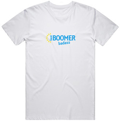 Boomerbadass-wh Retro T Shirt