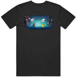 Mariopika Retro T Shirt